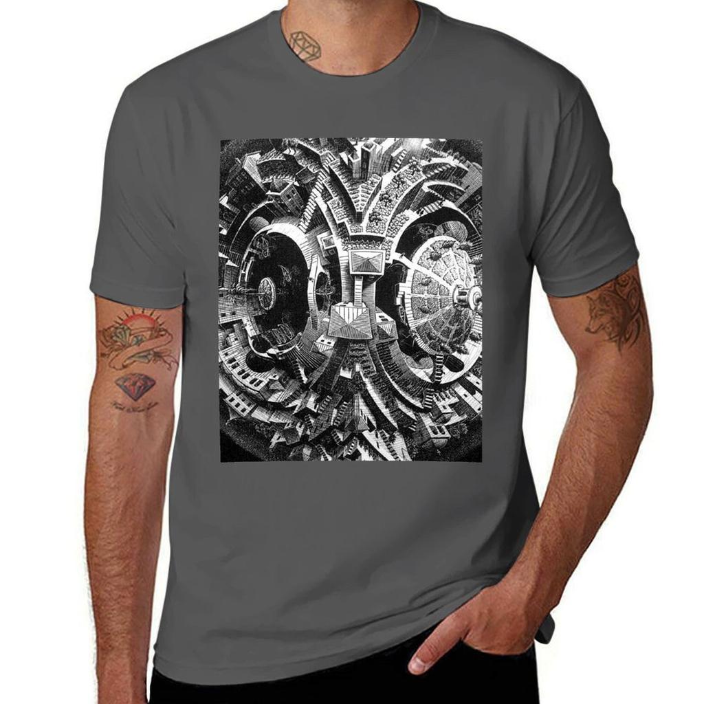 MC Escher TShirt Comfortable Daily Wear Tee