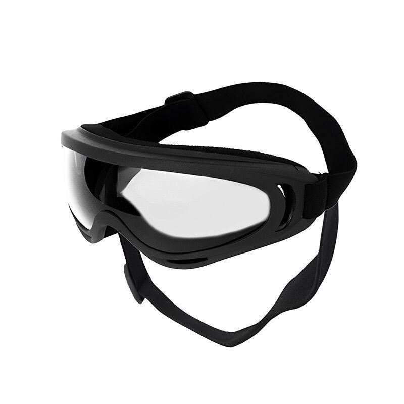 UV400 Anti-Fog Dog Goggles Adjustable Double Strap Windproof Dustproof Pet Sunglasses for Medium Large Dogs Riding Driving