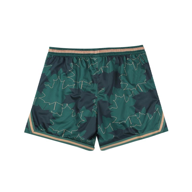 Li Ning CBA Series Sports Casual Competition Elastic Logo Color Block Printed Basketball Shorts Classic Edition 24-25 Season Nanjing Team AAPU501-1
