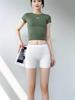 High-Waisted Women's Shaping Shorts - Anti-Exposure, No Panties Design