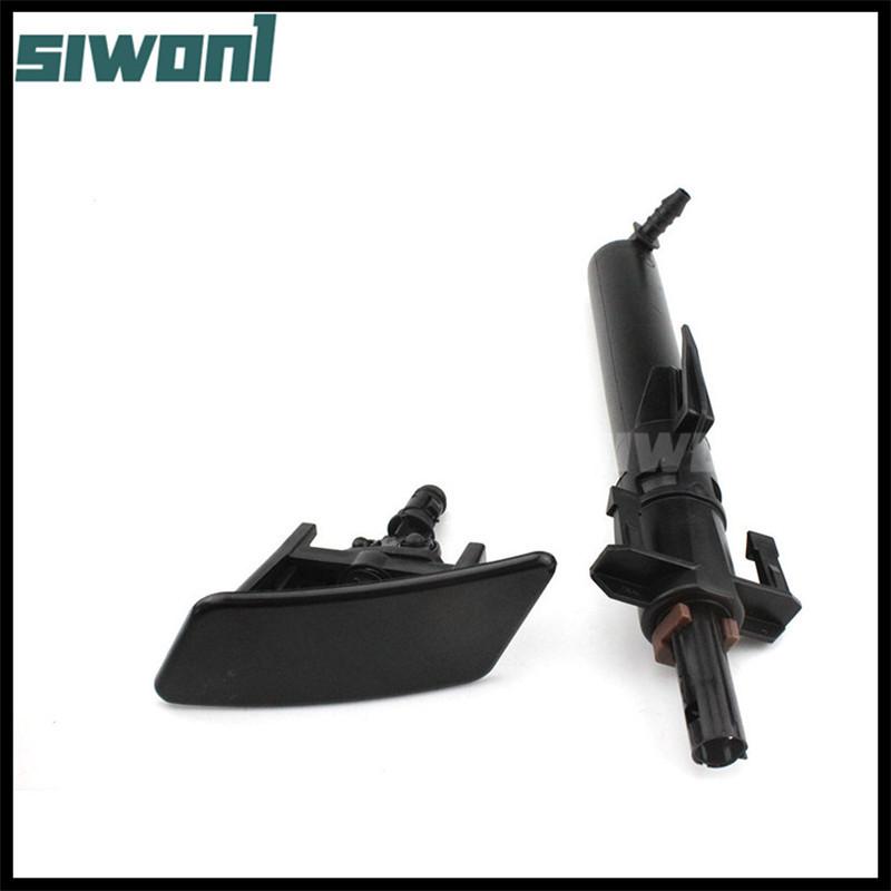 New Left side Headlight Cleaning Washer Nozzle Pump With Cover For Peugeot 207 307 Citroen C4 89028244 6438P1 6438P3