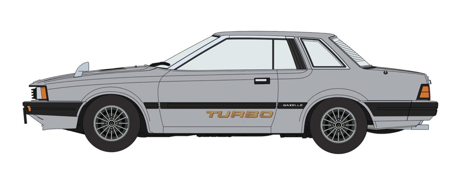 

Hasegawa Scale Nissan Gazelle Late Model HT Turbo XE Plastic Model Kit 20771 1/24 (S110) (1981) (Car)