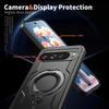 Premium Car 360°rotate Bracket Armor Phone Cases for Google Pixel 10 9 Pro XL 9A Drop Proof Magnetic Charging Protector Cover