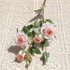 A Bouquet Of Simulated Roses, Home Living Room Decoration Flowers, Wedding Gardening Cloth Set Simulation Flowers