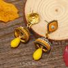Boho Ethnic Bell Tassel Earrings: Elegant Cloud Design for Women