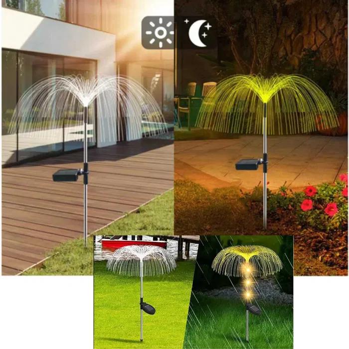 Solar garden lamp decorative decorative garden jellyfish cold white LED