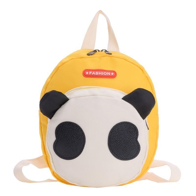 Adorable Dual Color Panda Kids Backpack Stylish Durable Nylon Design For School