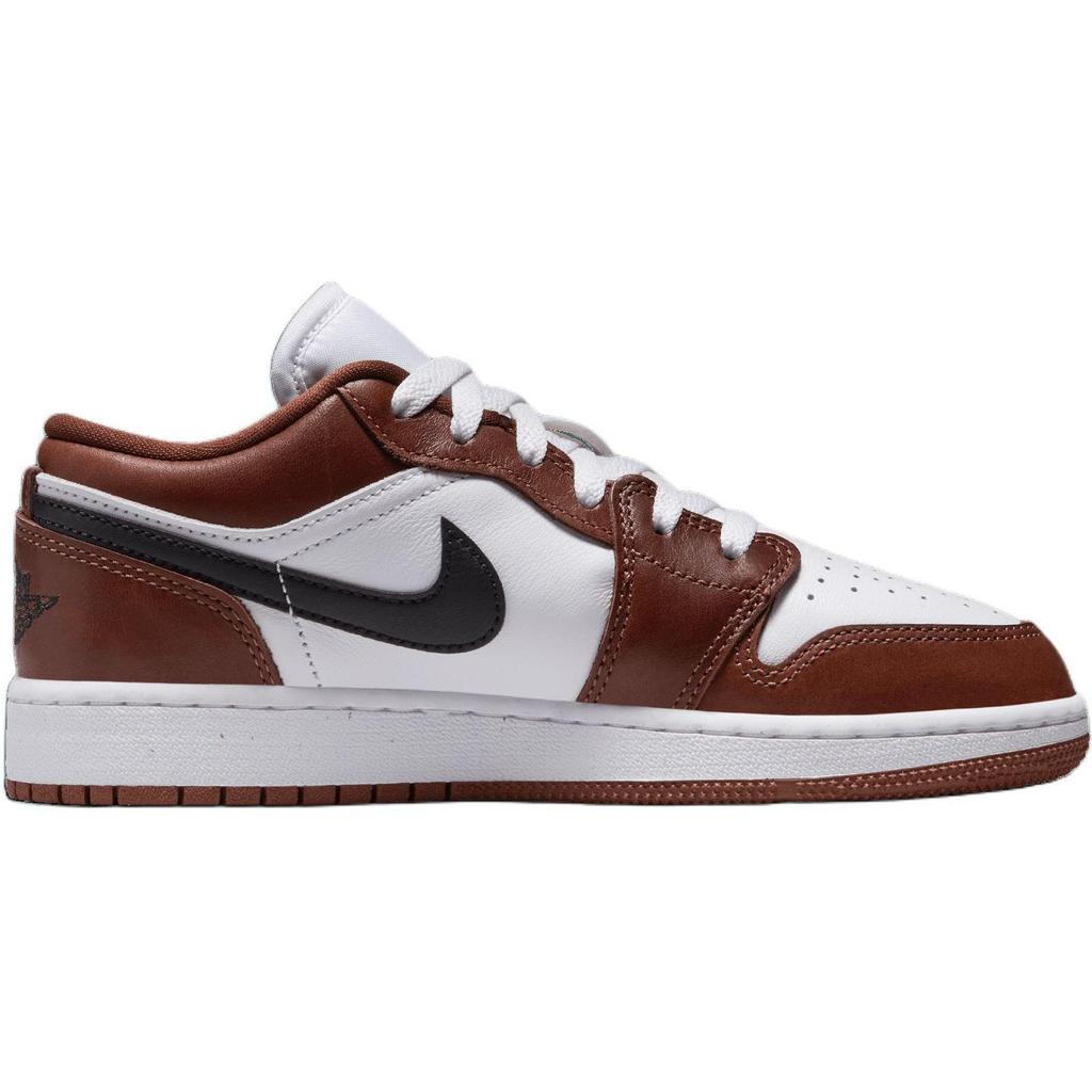 Air Jordan 1 Low GS Dark Pony Kids Sneakers Red White Black HF3188-102