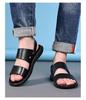 2026 Men's Genuine Leather Dual-Use Sandals - Non-Slip, Thick Sole, Soft & Versatile Beach Slides