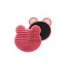 Makeup Brush Cleaner Washing Brush Pad Cleaning Mat Cosmetic Brush Cleaner Tool Scrubber Box