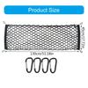 Universally Mesh Cargo Net Car Storage Net Wall Sticker Organizer Pouches Bag Storage Mesh Net for Car Trunk Storage