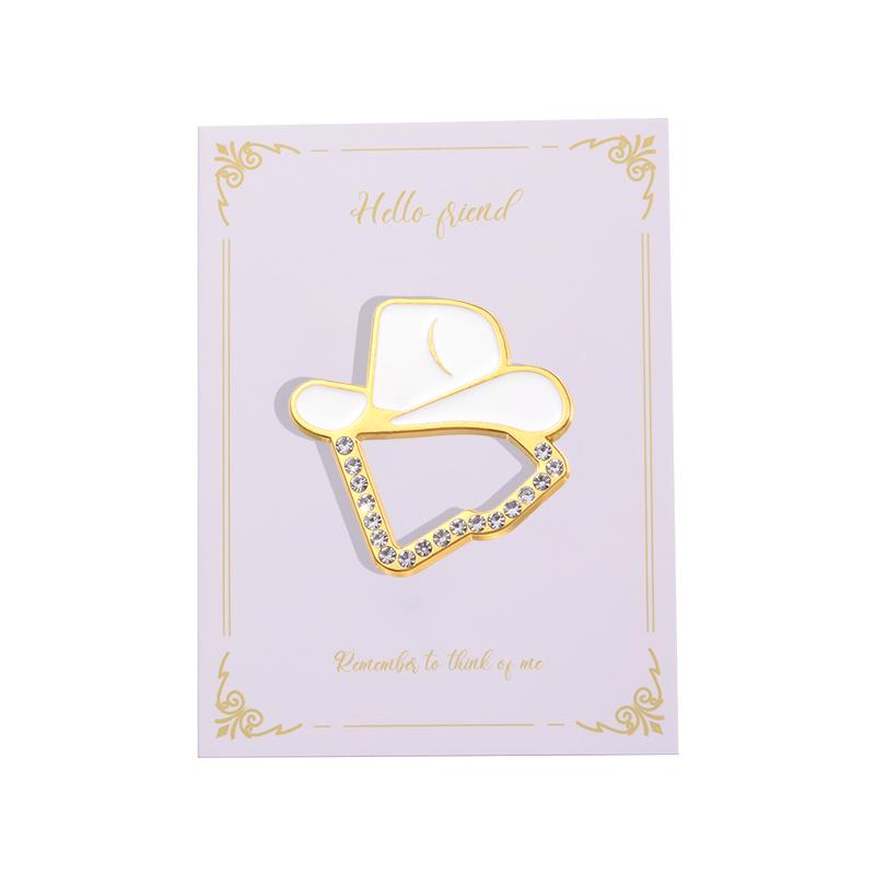 

New Mexican Metal Hat Pins Decoration Clothing Badge Rhinestones Era Enamel Cap Clip Fashion Jewelry Gifts For Friends