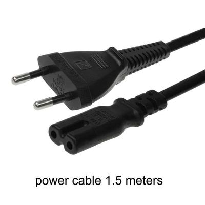 Kabel 2-poliges Elektrokabel EU-Verlängerungskabel C7-Stromkabel 2-poliges Stromkabel Netzteilkabel