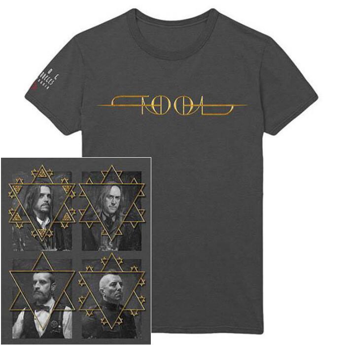26 Tool Full Portraits Grey Shirt S-XXL T-Shirt Official Metal Rock Band Tshirt Unisex T-Shirt XXXXL