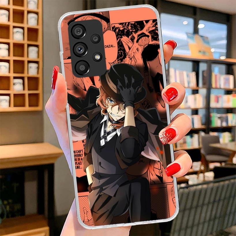 Bungo Stray Dogs Manga Phone Case For Samsung Galaxy A17 A37 A57 A16 A26 A36 A56 A15 A25 A35 A55 A14 A24 A34 A54 A13 A23 A33 A53