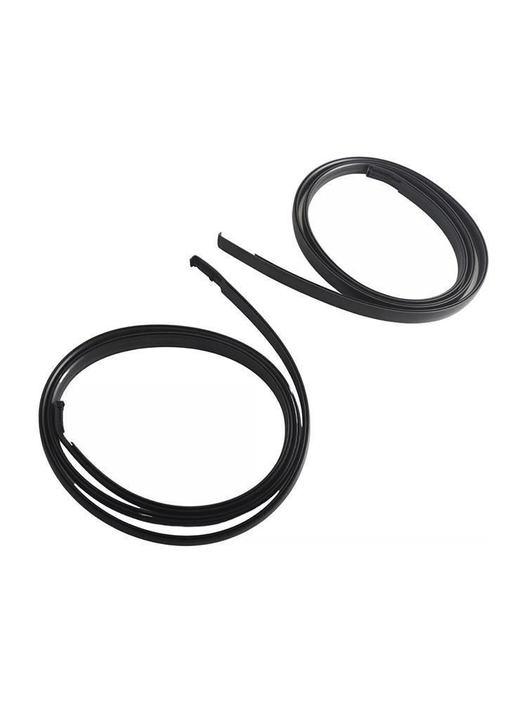 2PCS Roof Drip Molding Trim Left & Right Side Rubber For Toyota SEQUOIA 2008-2021