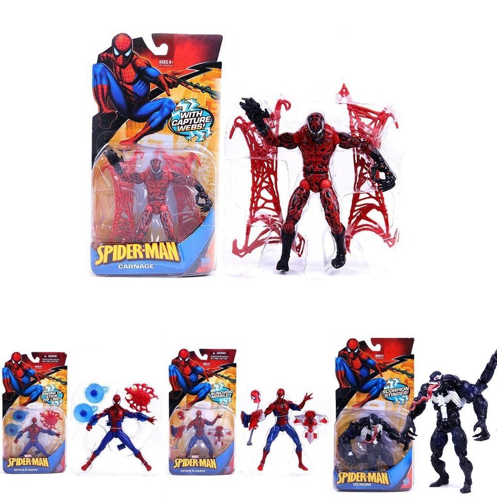 Unique Marvel Superhero Figure Toy Collection With Cool Spider Man Venom And Lizard Dolls For Holiday Gifting