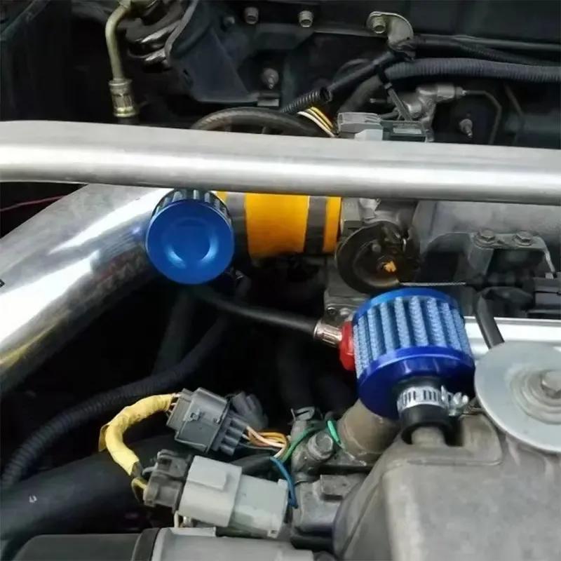 Universal 12mm Auto Luftfilter Entlüftung Kurbelgehäuse Entlüftungsfilter Ventilschaftabdeckungen Mini Luftentlüfter Kaltluftansaugung