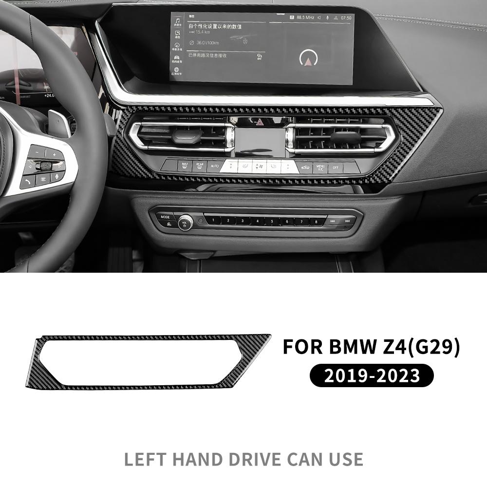 Carbon Fiber Switch Cover Trim for BMW Z4 G29 2019-2023 Interior Accessories