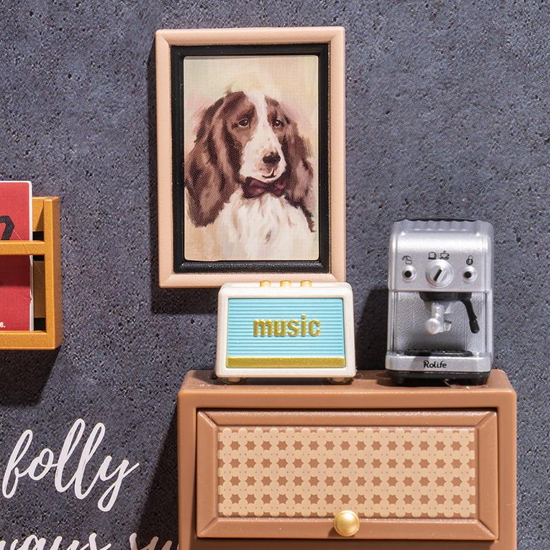 Rolife Super Creator Daily Inspiration Cafe DIY Miniature House Kit DW001