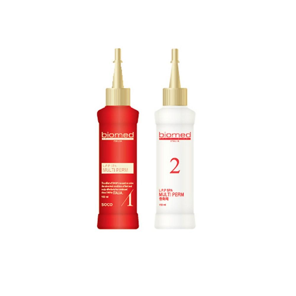 Biomed Professional LPP Spa Multi-Perm Part 1 & Part 2, 150ml each / Perm Solution 5 pcs, 150ml
