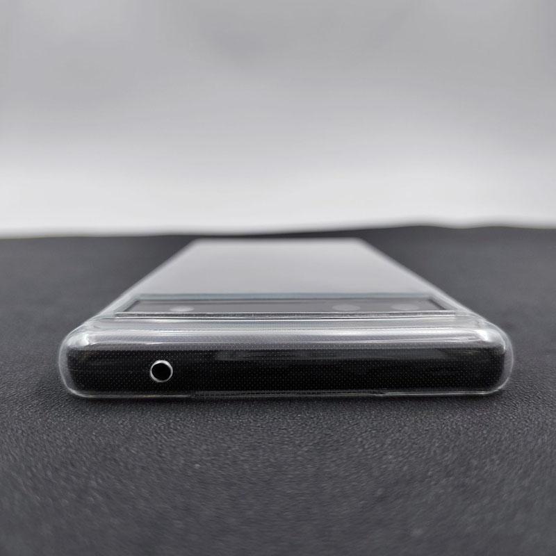 Luxury Transparent Phone Case For Google Pixel 6 6A 7 7A 7 8A 8 Pro 4A Shockproof TPU Bumper Clear Anti-Fingerprint Cover Case