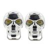 2PCS Motorcycle LED Light Skull Shape Waterproof Lamp Electric Vehicle Headlight Fog Light Projector Lens Spotlight Motorcycle