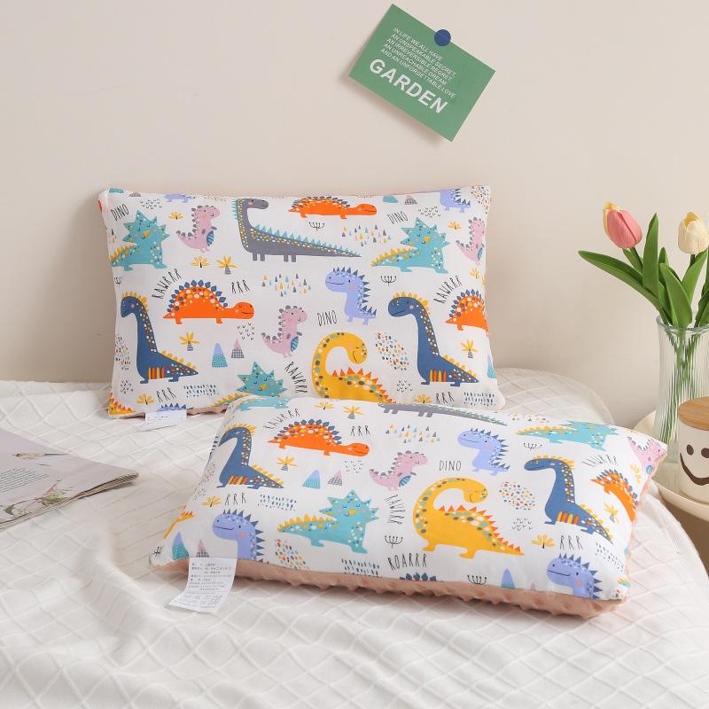 Class A Full Cotton Doudou Velvet Cartoon Small Pillow Kindergarten Students and Children Doudou Pillow Core Cervical Vertebrae Pillow Can Be Removed