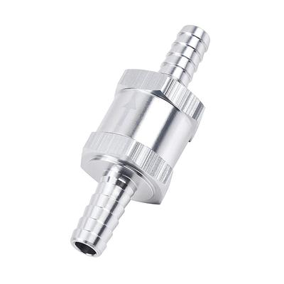 Automotive Fuel Check Valve 6/8/10/12mm Aluminum Alloy Gasoline Diesel Check Valve Backstop Valve