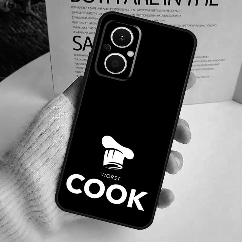 Baking Tools Case For OPPO Reno 13F 14F 12F 10 11 12 13 14 Pro 8T 7 8 Lite OPPO Find X6 X5 X8 X9 Pro Cover