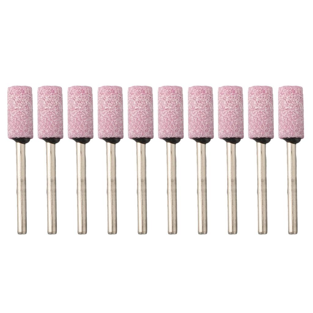 Mounted Stone Flat Head Cylindrical For Rotary Orange