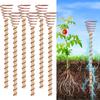6/8/10Pcs Electroculture Plant Stakes Garden Coppers Coils Antennas for Growing