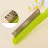 Dog Comb Dense Tooth Dogs Brush Double-row Flea Combs for Dogs Hair Cleaning Dog Grooming Pet Hair Remover Massage Cat Brush