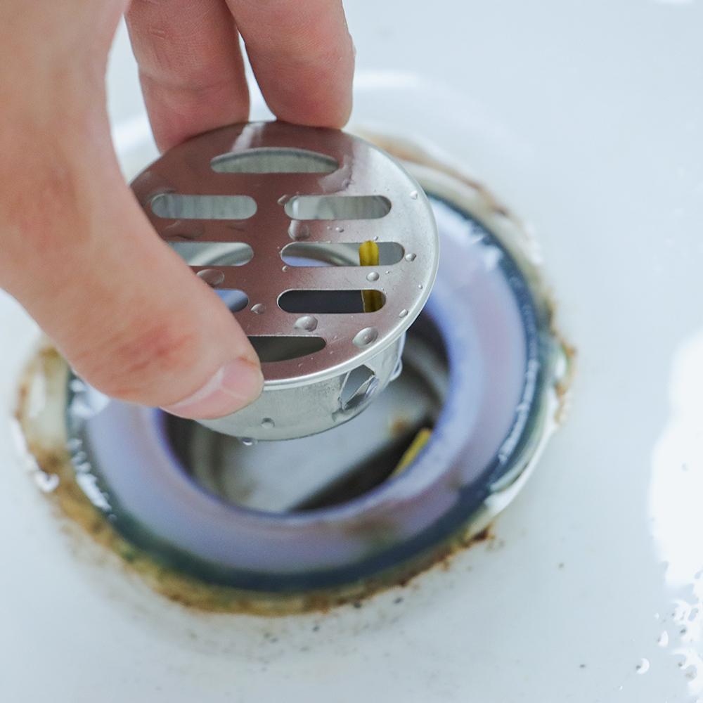 Round Anti-blocking Drainage Plumbing Fitting Rain Pipe Cap Roof Floor Drain Balcony Drainage Cover