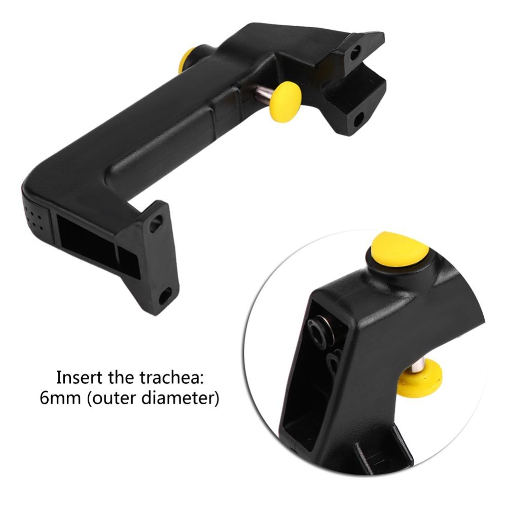 6mm Air Hose Pneumatic Lock Switch Yellow Control Buttons Tire Machine Column Switch Auto Shop
