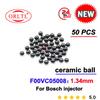 50PCS F00VC05001 1.34mm Diesel Injector Repair Kits Steel Ball F00VC05008 Ceramic Ball F00VC05009 1.5mm for Bosch Sprayer Nozzle