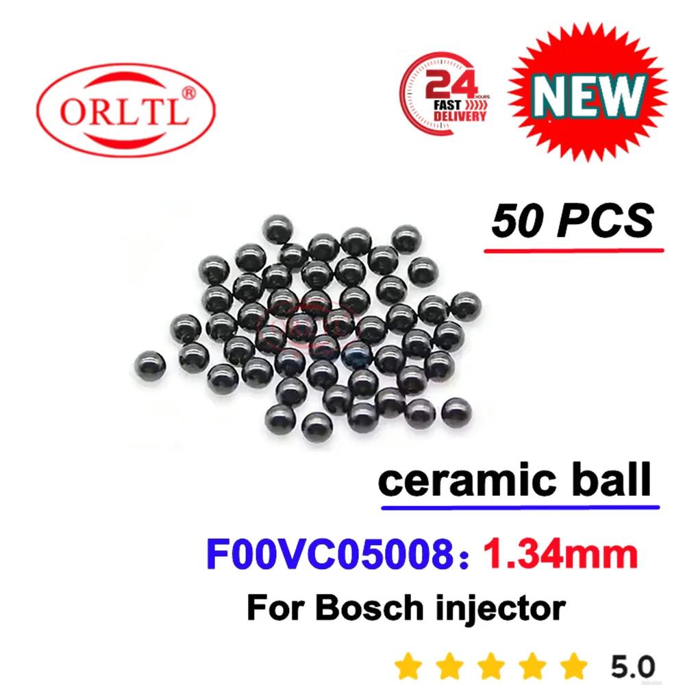 50PCS F00VC05001 1.34mm Diesel Injector Repair Kits Steel Ball F00VC05008 Ceramic Ball F00VC05009 1.5mm for Bosch Sprayer Nozzle