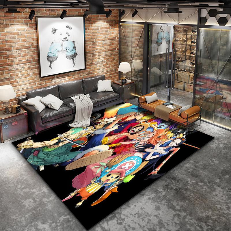 Anime One Piece Carpet Rug For Living Room Bedroom Home Sofa Decoration,kids Play Nonslip Floor Mat
