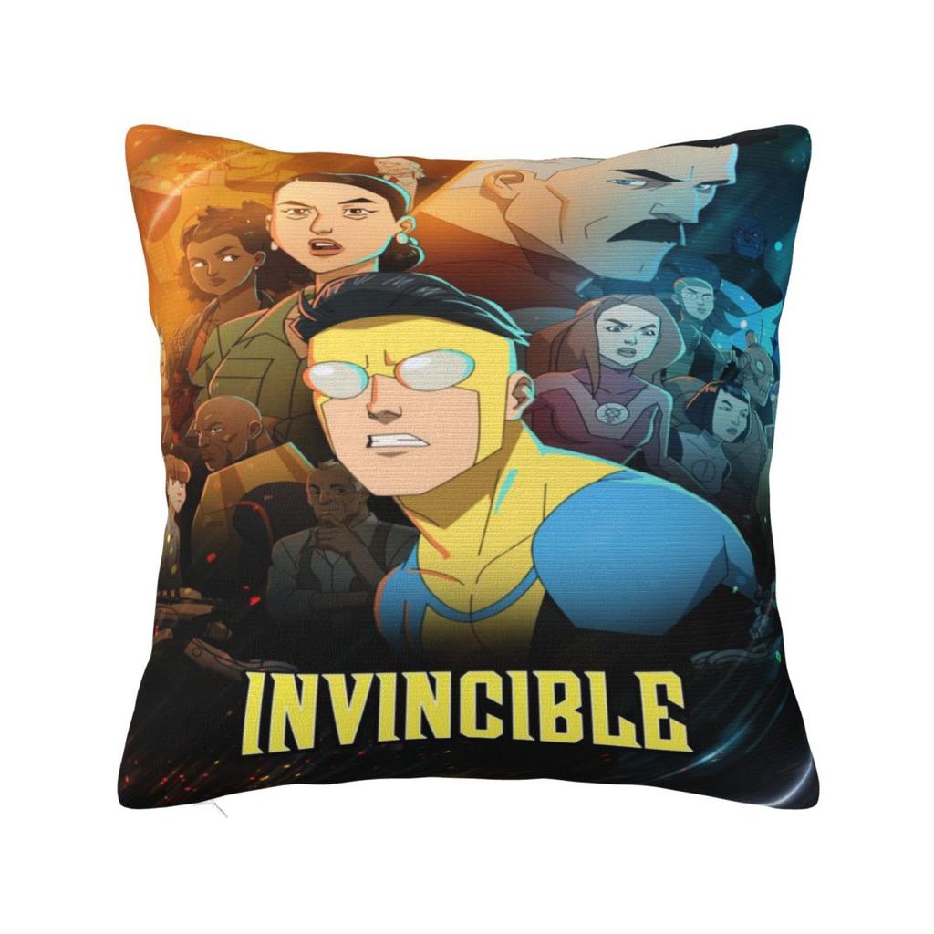 Invincible Omniman Amazing Hero Anime Printing Pillowcases Cushion Cover Throw Pillow Cover Y2K Home Decor Zipper Multi-Size