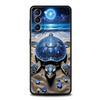 Ocean Animal Cute Dolphin Sea Turtle Phone Case For Samsung Galaxy S26 Ultra S25 Plus S24 FE S23 S22 5G S21 S20 Cover Black Soft