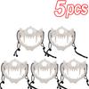 2025 New Halloween Mask Half-face Mask Cos Dragon God Fierce Tiger Night Fork Tengu Man Wolf Mask Performance Skull Masks