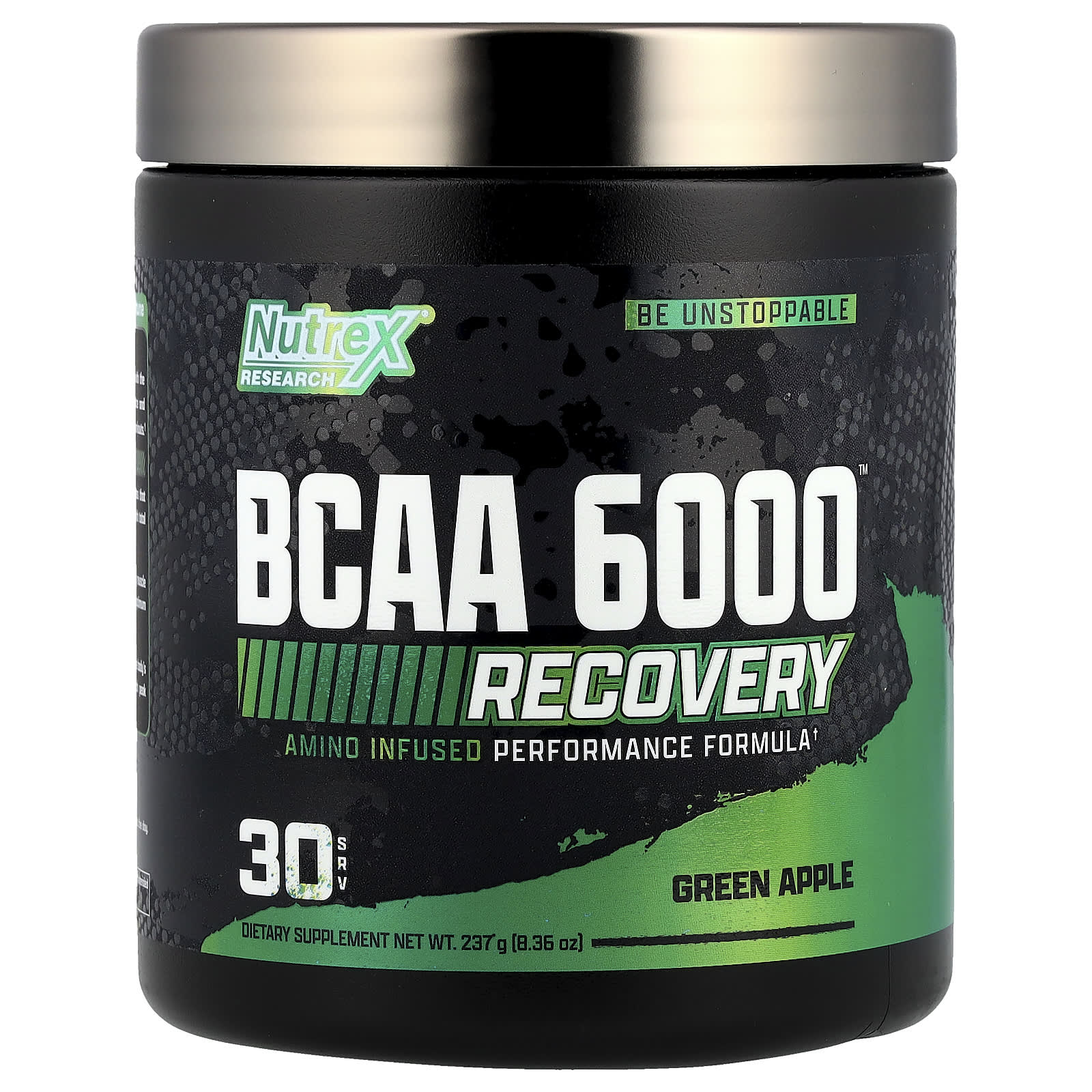 

Bcaa 6000™ Recovery, Green Apple Flavor, 237G (8.36Oz)