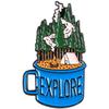 Air Tickets Enamel Pin Cartoon Explore Adventure Awaits Brooch Badge For Lapel Shirt Bag Jewelry Gift For Friends
