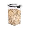 Transparent PET Plastic Grain Storage Jars - Large & Small Sizes Available
