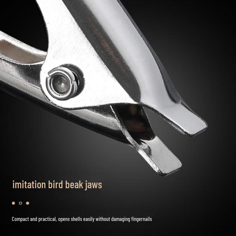 IBOER Stainless Steel Shellfish & Nut Cracker Tool