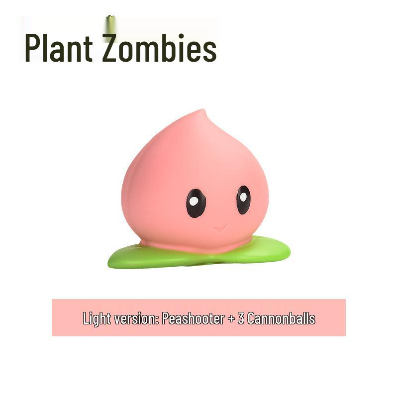 Plants Vs. Zombies Toy Set: Bewitching Mushroom, Fish Hook, Grassland Mine, Flaming Tree, Poison Pea