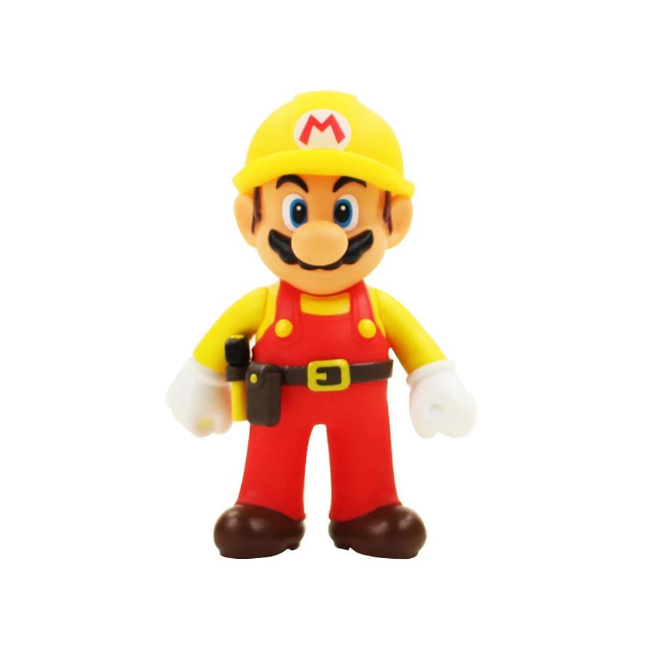 Super Mario Bros Zeichentrickfiguren Modell Geburtstagsgeschenk Anime Figuren Luigi Yoshi Mario Kreatives Sammlermodell Spielzeug.*