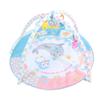 Baby Gym Mat Multifunctional Early Education Light Round Music Piano Playmat for Toddlers