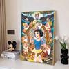 Disney Diamond Painting Snow White and The Seven Dwarfs Magic Mirror Creative Illustration 5D Diamond Painting ArtEmbroideryCrossStitch RoomDecoration
