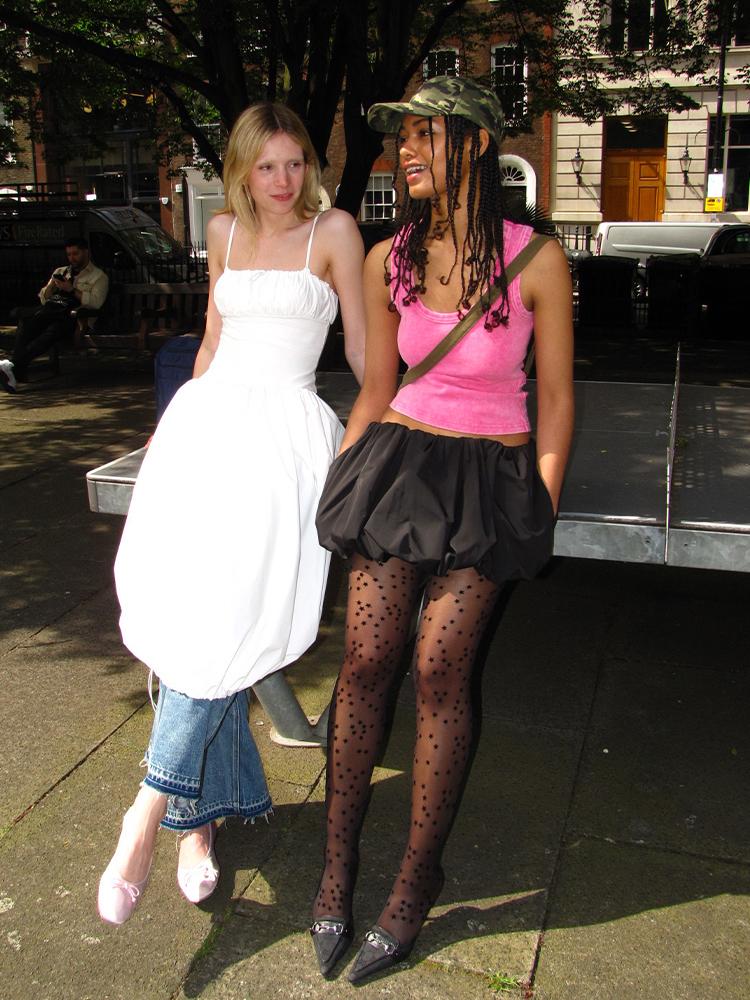 Женские юбки Y2k с рюшами и пузырьками — фото 17